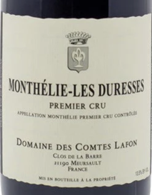 Domaine des Comtes Lafon Monthelie 1er Cru Les Duresses 2019